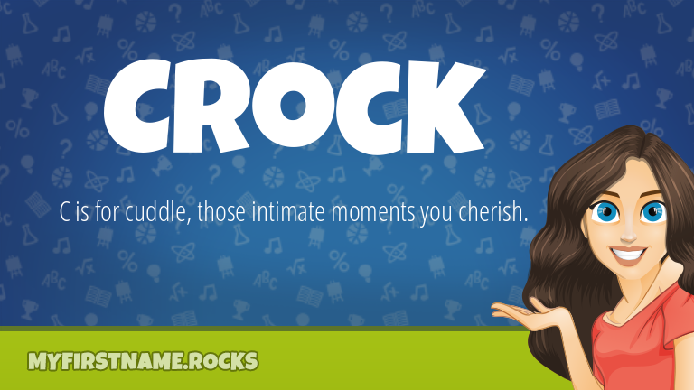My First Name Crock Rocks!