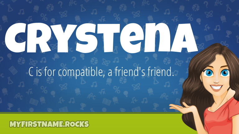 My First Name Crystena Rocks!