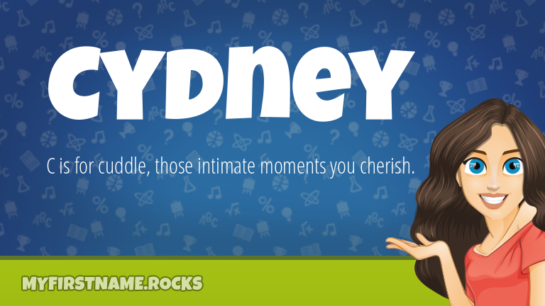 My First Name Cydney Rocks!