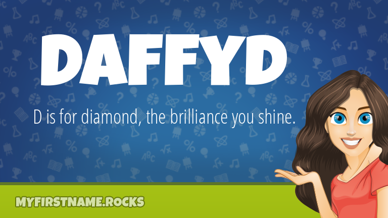 My First Name Daffyd Rocks!