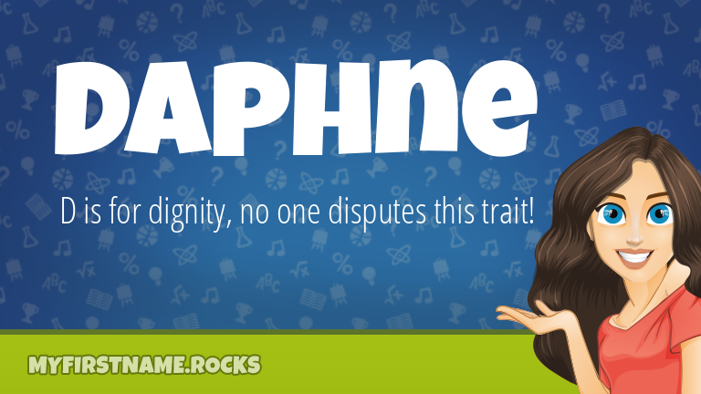 My First Name Daphne Rocks!