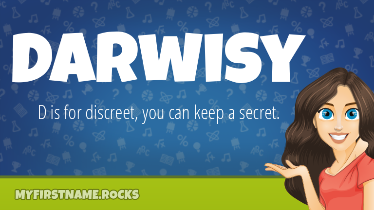 My First Name Darwisy Rocks!