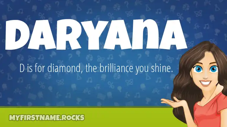 Daryana First Name Personality & Popularity