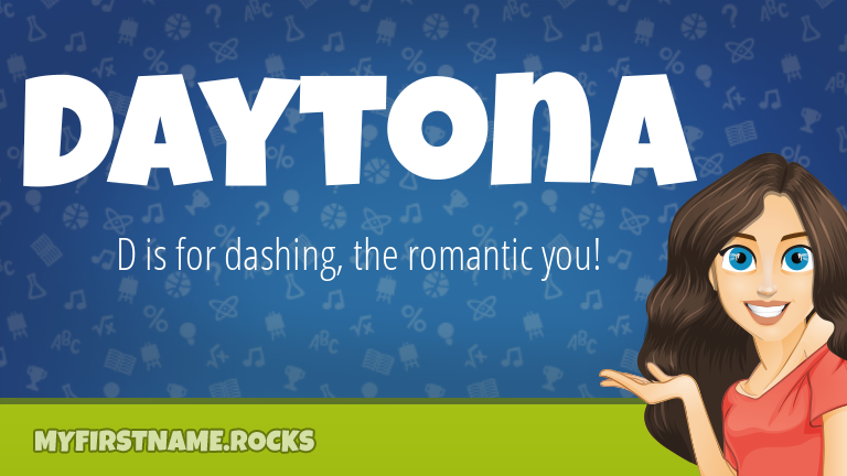 My First Name Daytona Rocks!