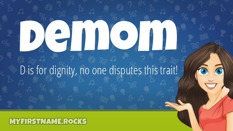 My First Name Demom Rocks!