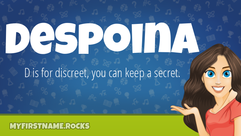 My First Name Despoina Rocks!