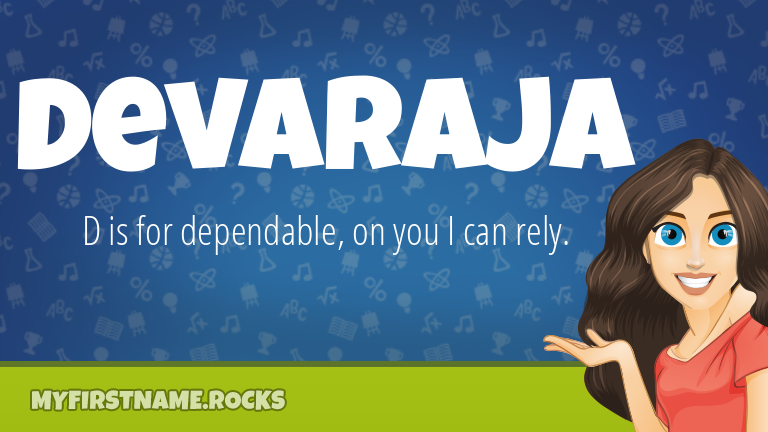My First Name Devaraja Rocks!