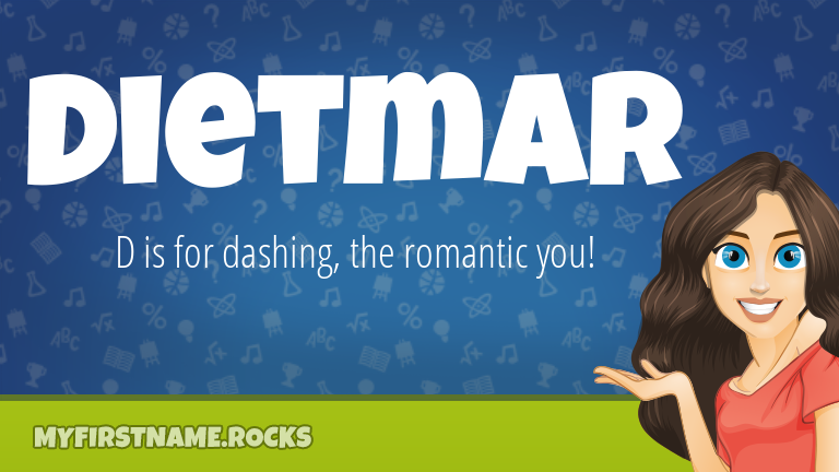My First Name Dietmar Rocks!