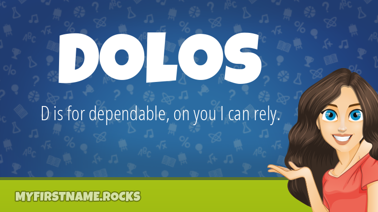 My First Name Dolos Rocks!