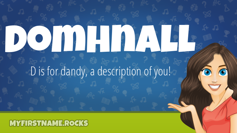 My First Name Domhnall Rocks!