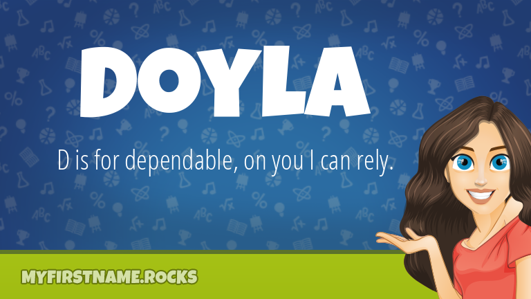 My First Name Doyla Rocks!
