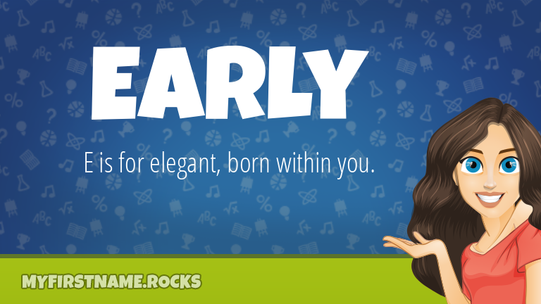 My First Name Early Rocks!