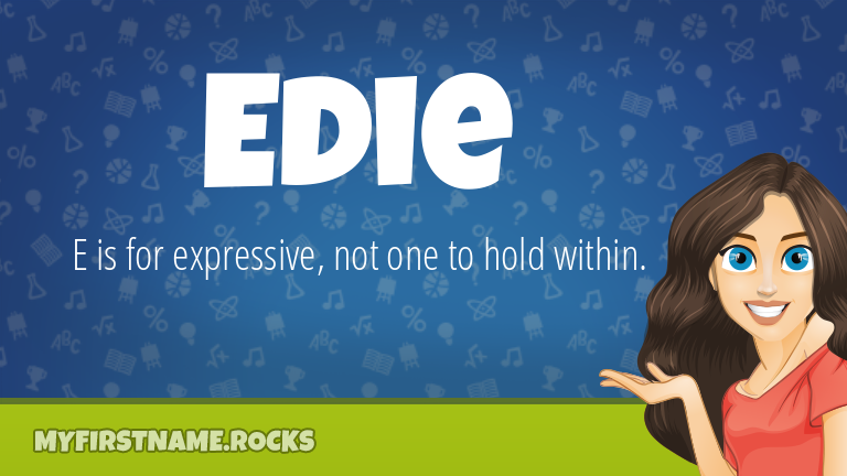 My First Name Edie Rocks!