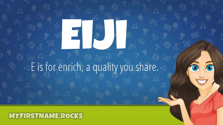 My First Name Eiji Rocks!
