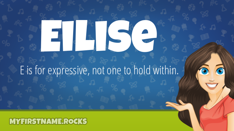 My First Name Eilise Rocks!
