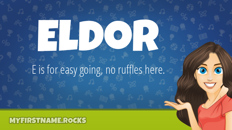 My First Name Eldor Rocks!