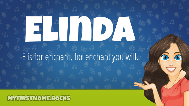 My First Name Elinda Rocks!
