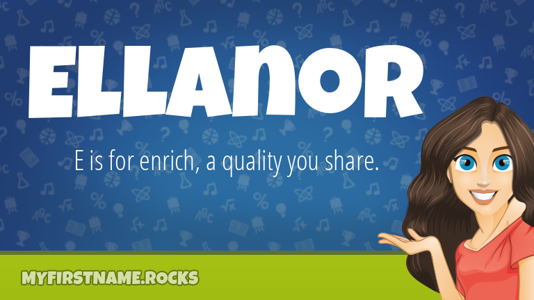 My First Name Ellanor Rocks!