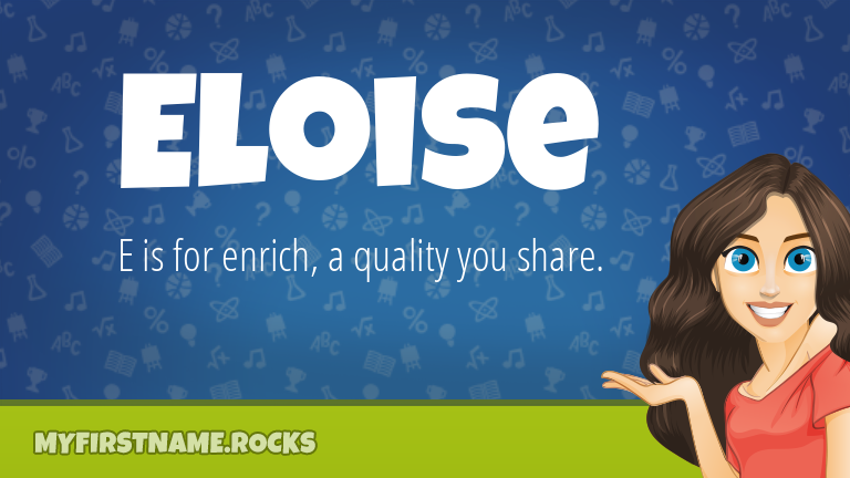My First Name Eloise Rocks!