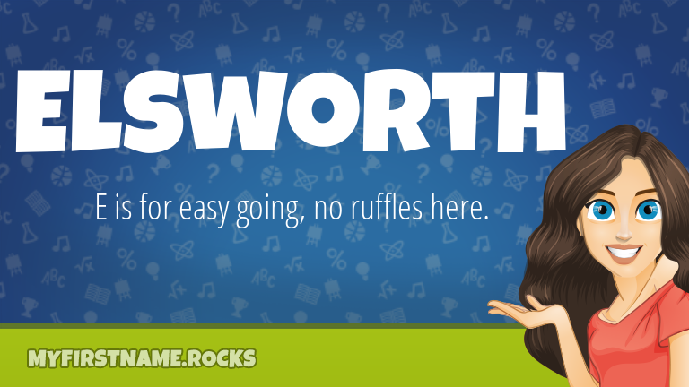 My First Name Elsworth Rocks!