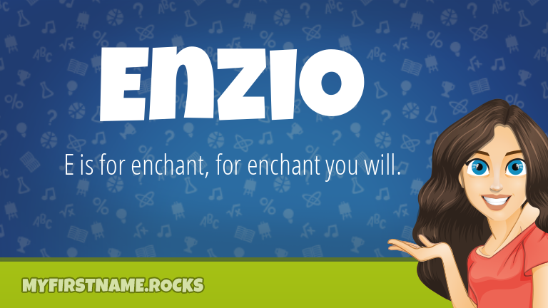 My First Name Enzio Rocks!