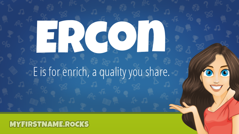 My First Name Ercon Rocks!