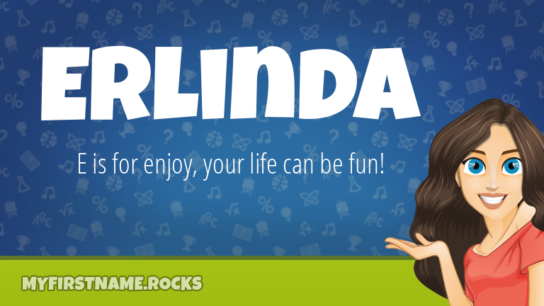 My First Name Erlinda Rocks!