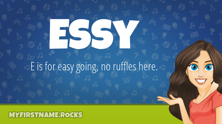My First Name Essy Rocks!