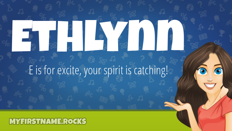 My First Name Ethlynn Rocks!