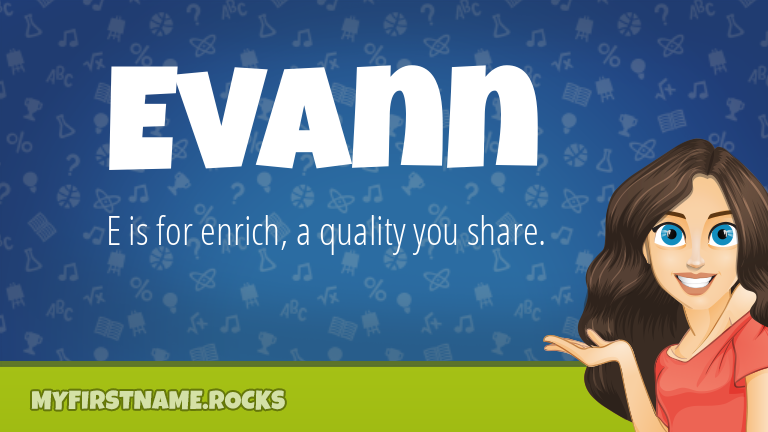 My First Name Evann Rocks!