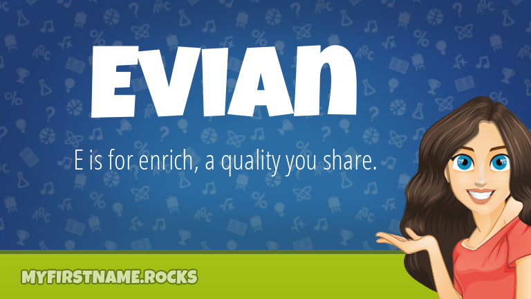 My First Name Evian Rocks!