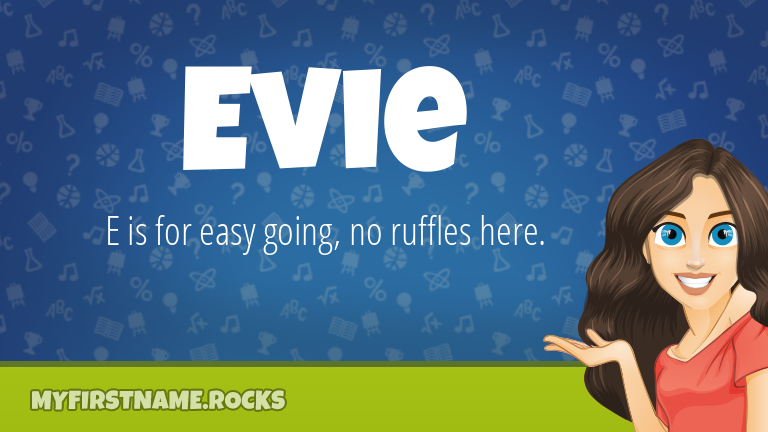 My First Name Evie Rocks!