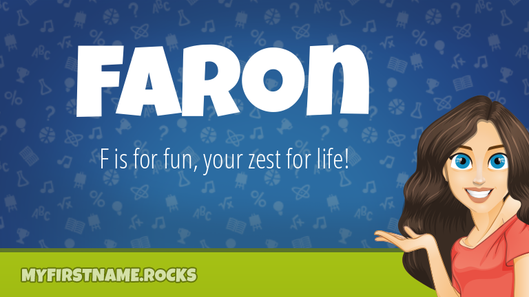 My First Name Faron Rocks!