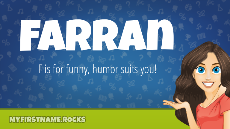 My First Name Farran Rocks!
