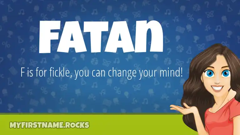 Fatan First Name Personality & Popularity