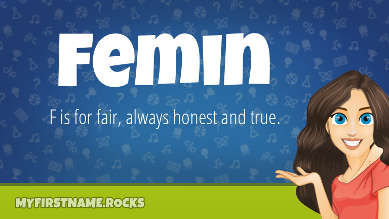 My First Name Femin Rocks!