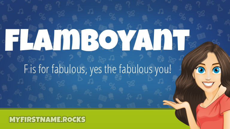 My First Name Flamboyant Rocks!