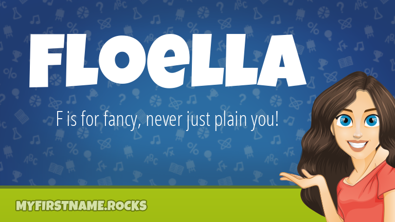 My First Name Floella Rocks!