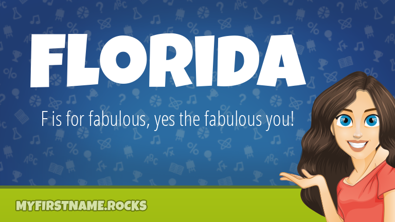 My First Name Florida Rocks!