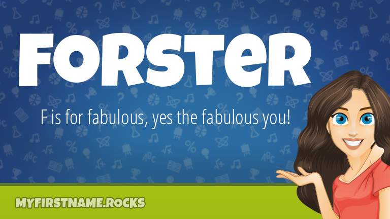My First Name Forster Rocks!