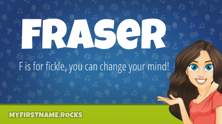 My First Name Fraser Rocks!