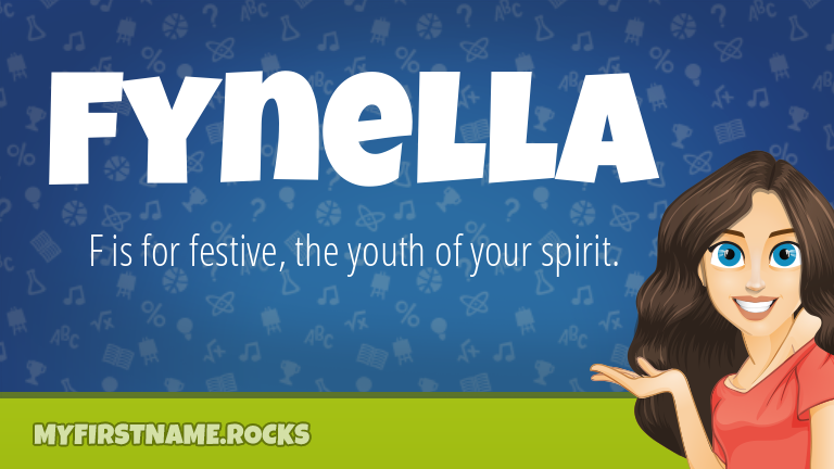 My First Name Fynella Rocks!