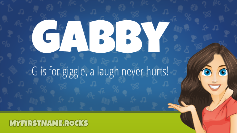 My First Name Gabby Rocks!