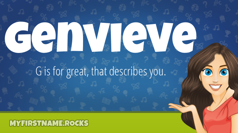 My First Name Genvieve Rocks!