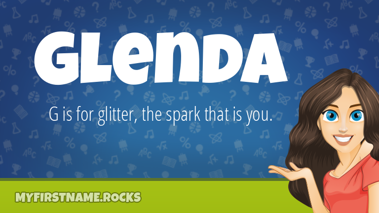 My First Name Glenda Rocks!
