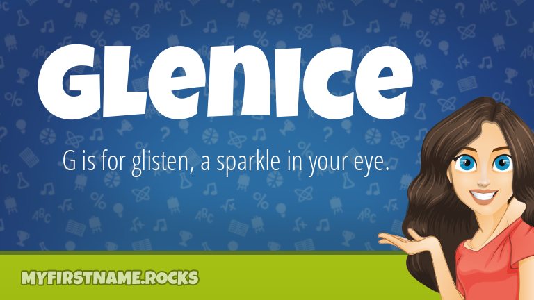 My First Name Glenice Rocks!