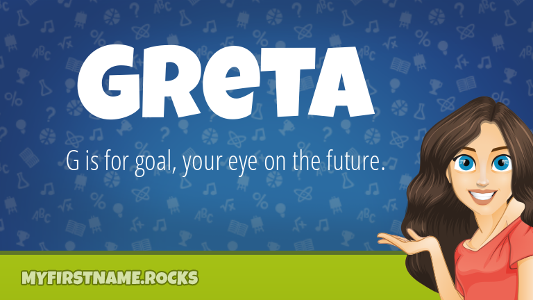 My First Name Greta Rocks!