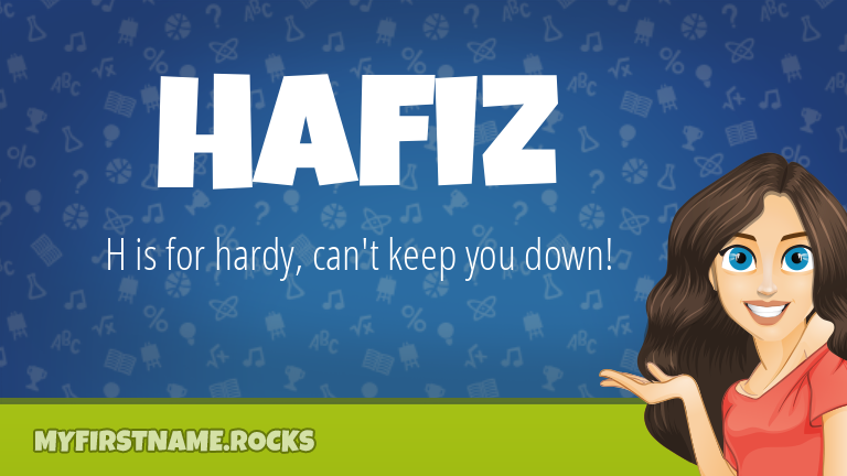 My First Name Hafiz Rocks!