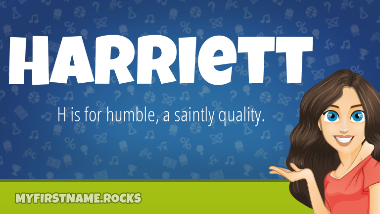 My First Name Harriett Rocks!