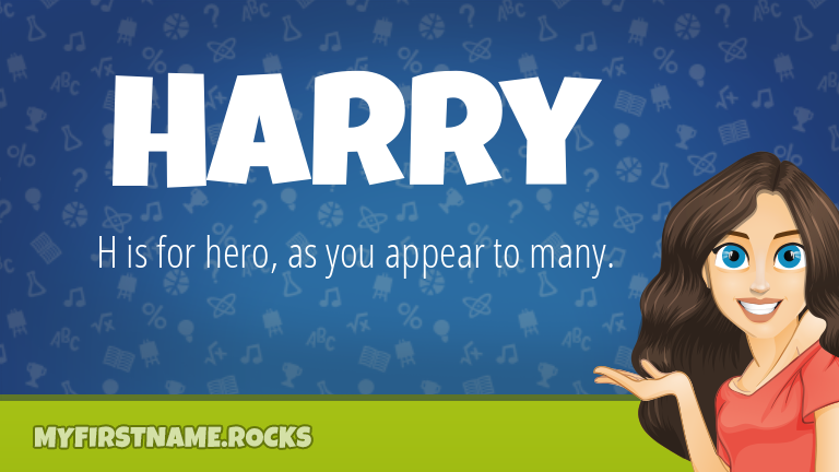 My First Name Harry Rocks!
